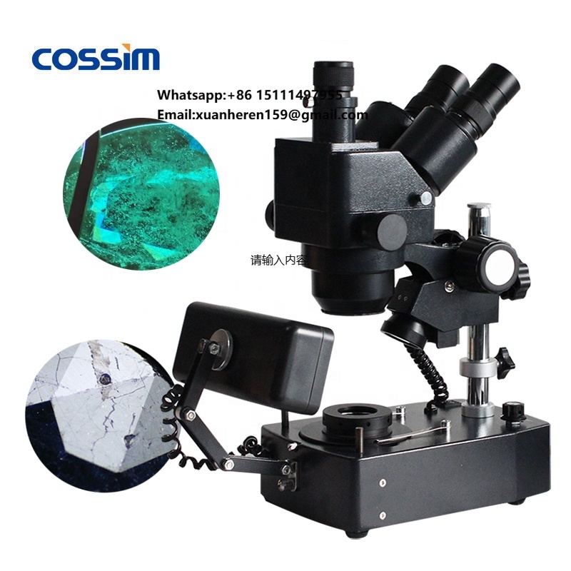 Jewelry & Watches Spółka Z Ograniczoną Odpowiedzialnością - VGM400 10X~160X Gem Binocular Trinocular Jewelry