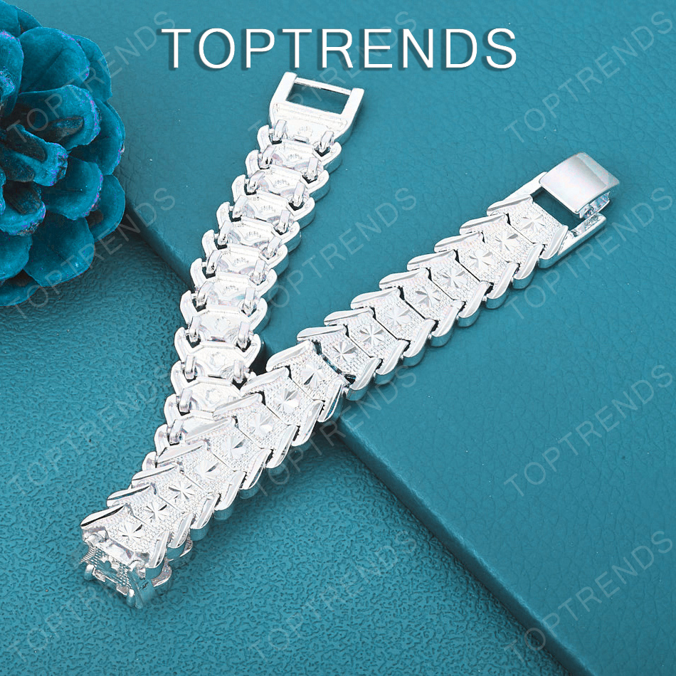Jewelry Watches Silver - Noble 925 Sterling Silver Fashion Watch