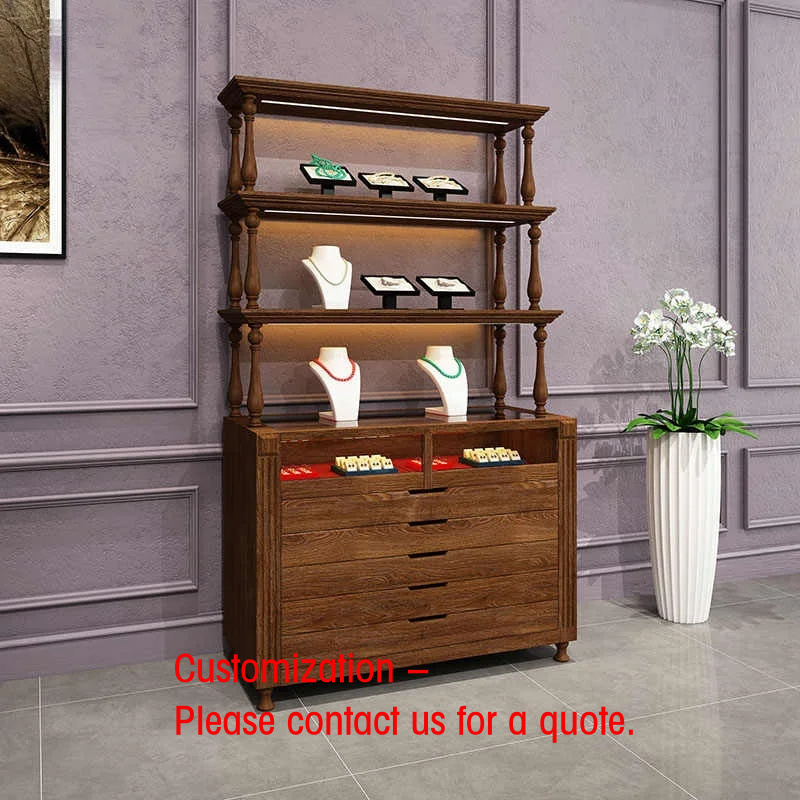 Jewelry Stand Watches - custom.Luxury Walnut Wooden Jewelry & Watch