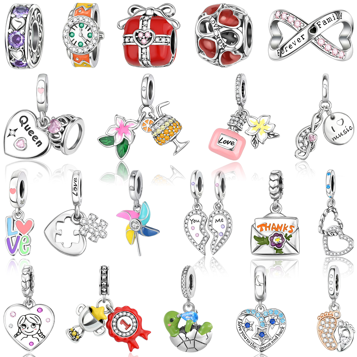 Jewelry Watches Silver - 925 Sterling Silver Love Sentimental Gift