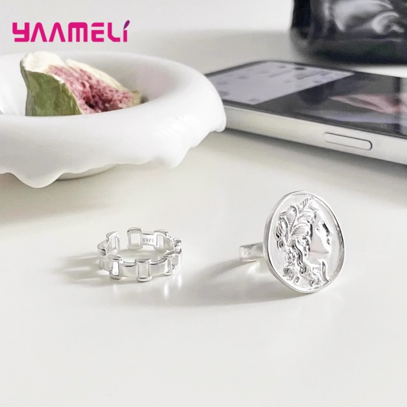 Jewelry Watches Silver - 925 Silver Watch Chain Rings for