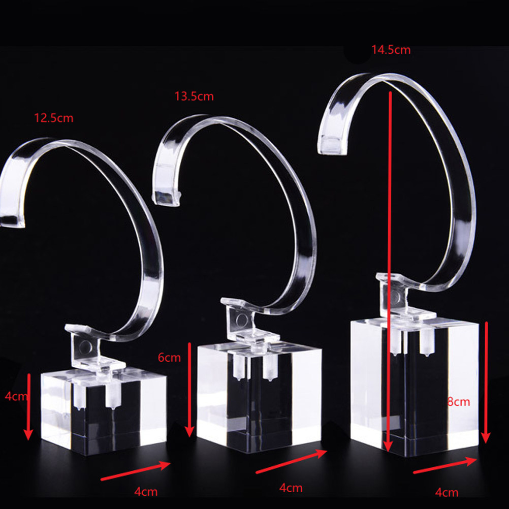 3Pcs C-Shaped Acrylic Watch Di - Jewelry Stand Watches 리뷰 및 가격