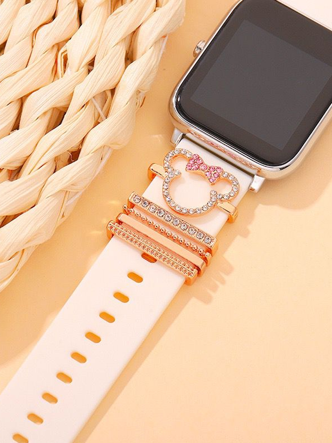 5pcs Metal Charm Decorative Ri - Jewelry Diamond Watches 리뷰 및 가격