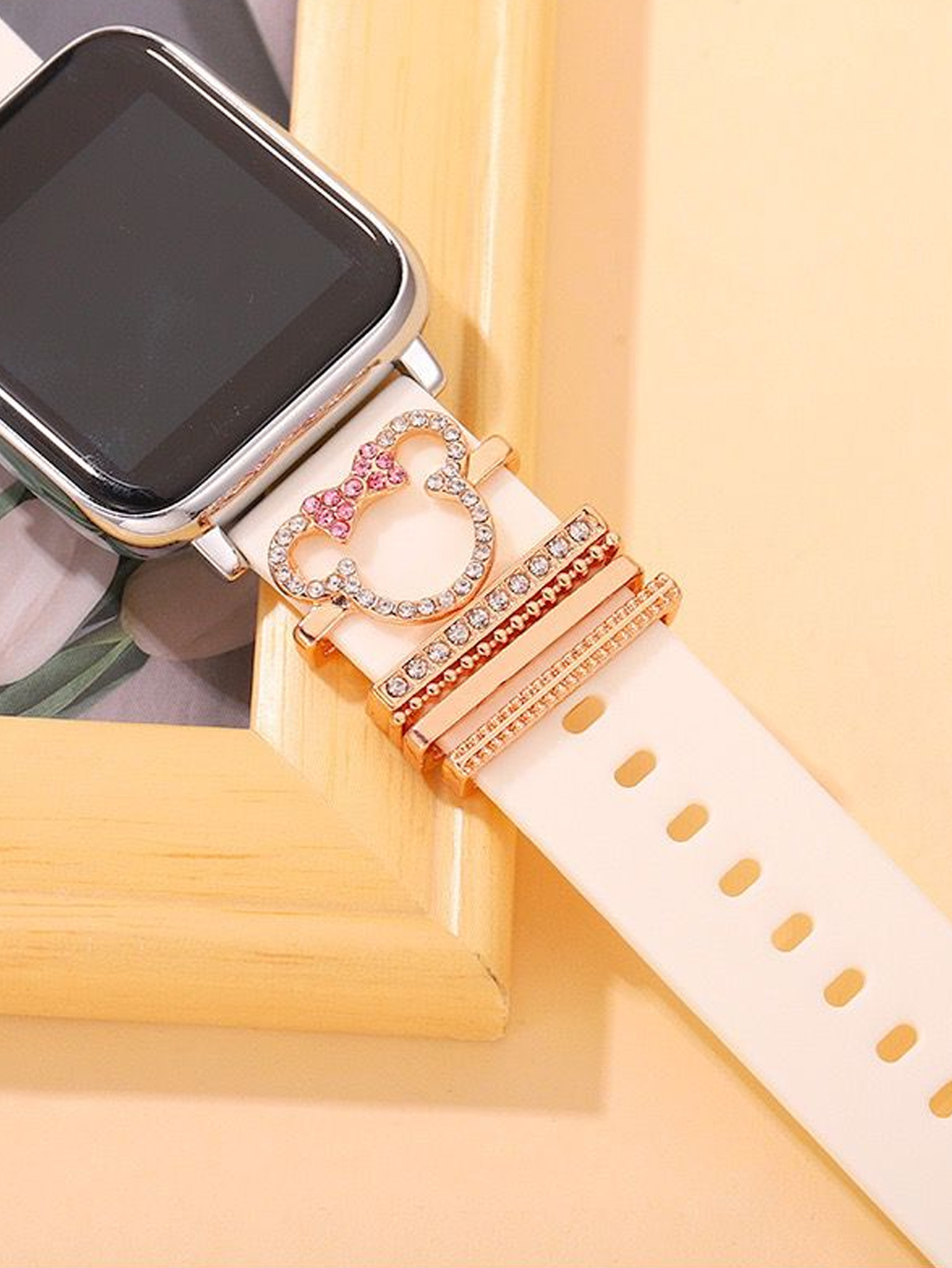 5pcs Metal Charm Decorative Ri - Jewelry Diamond Watches 리뷰 및 가격