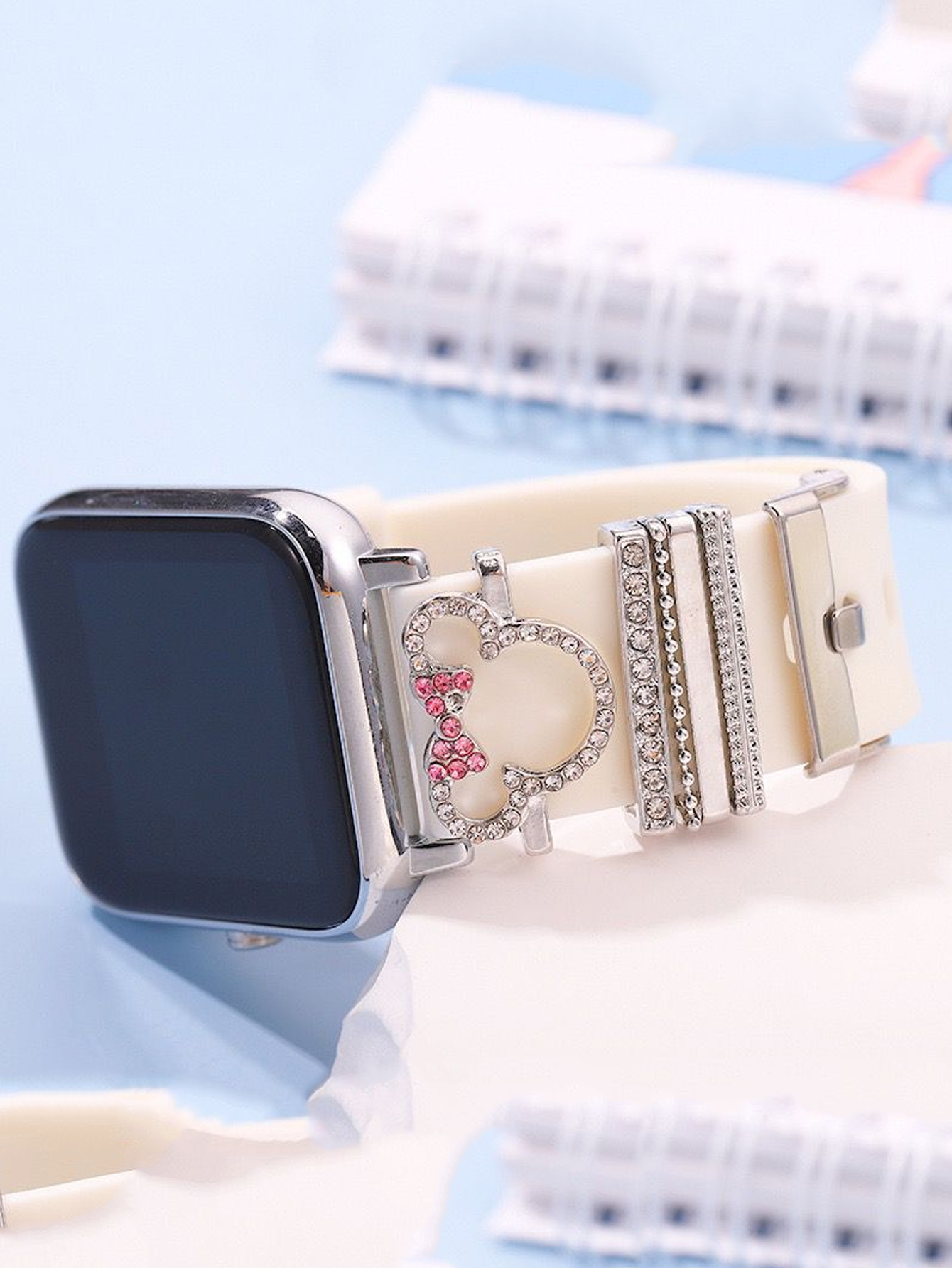 5pcs Metal Charm Decorative Ri - Jewelry Diamond Watches 리뷰 및 가격