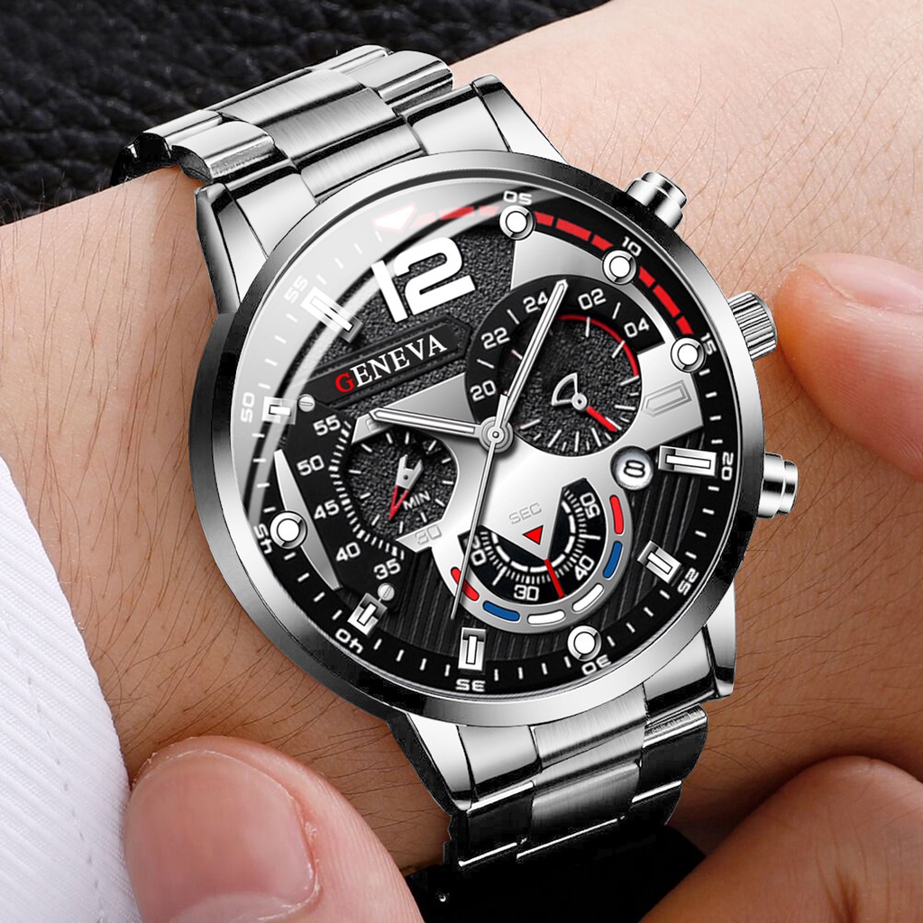 4pcs/set Fashion Men's Watches - Jewelry Watches Silver 리뷰 및 가격