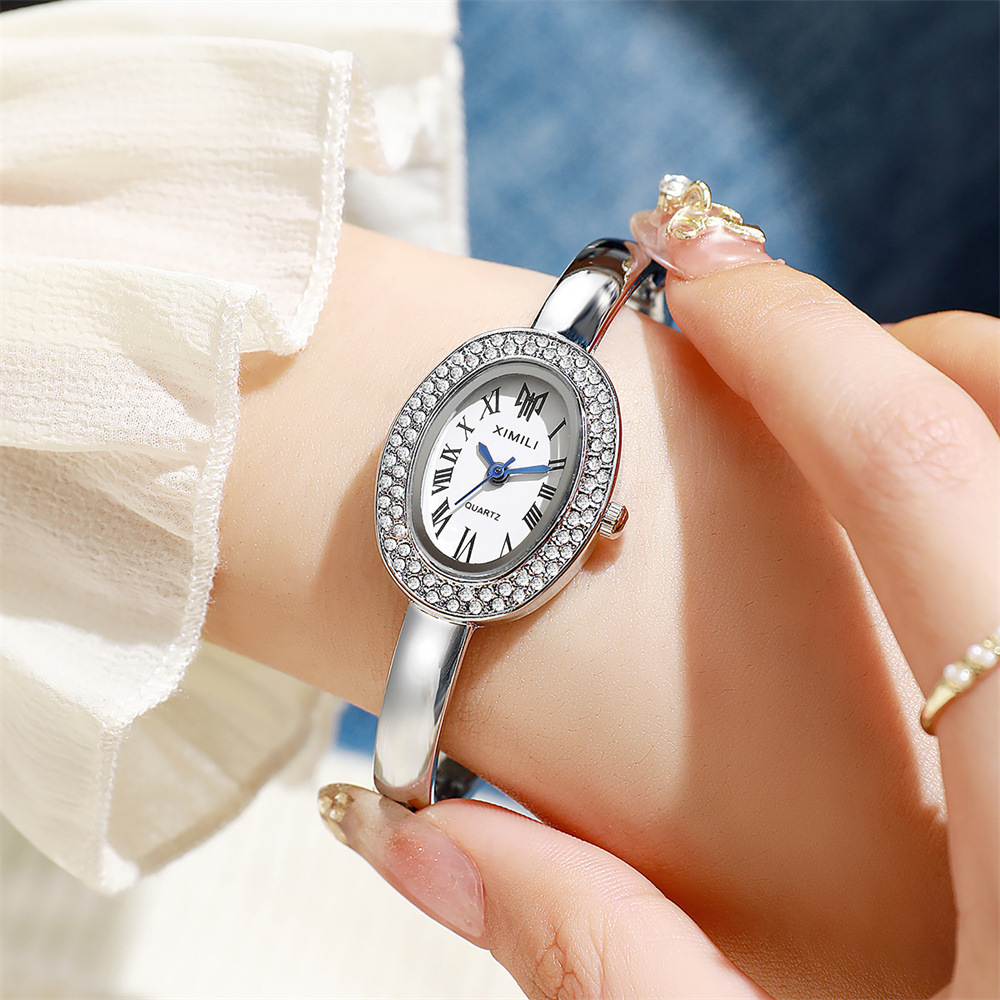 New Oval Women's Bracelet Watc - Jewelry Diamond Watches 리뷰 및 가격