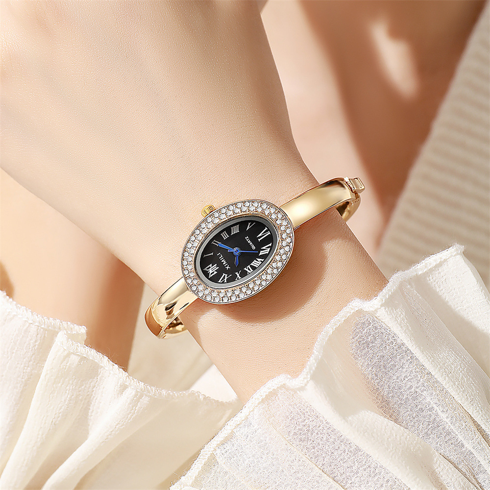 New Oval Women's Bracelet Watc - Jewelry Diamond Watches 리뷰 및 가격