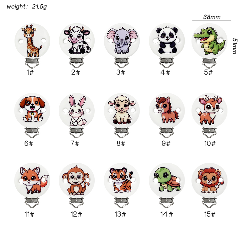 3/5/10Pc Silicone animal Beads - Pacific Jewelry & Watches Los Angeles 리뷰 및 가격