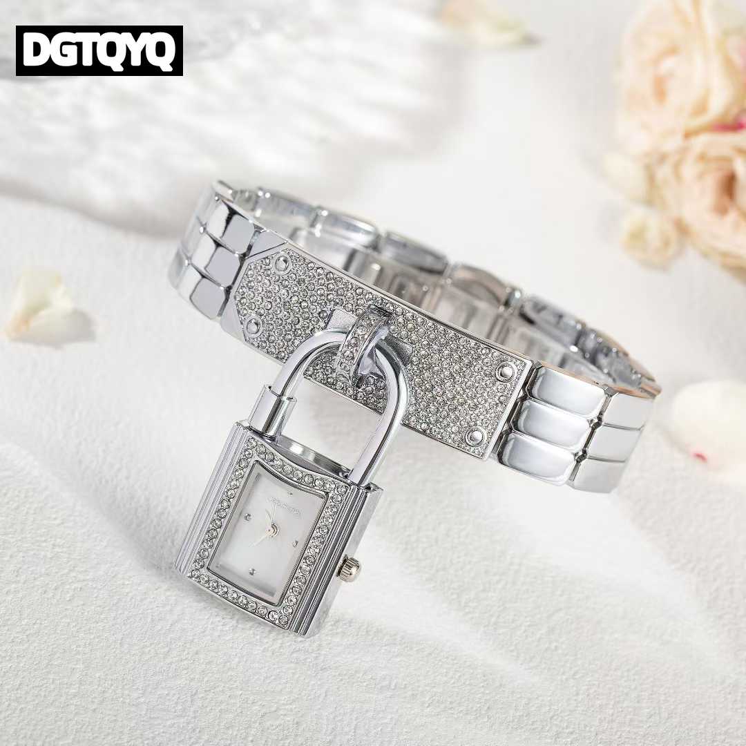 Ladies Sliver Detachable Lock  - Jewelry Diamond Watches 리뷰 및 가격