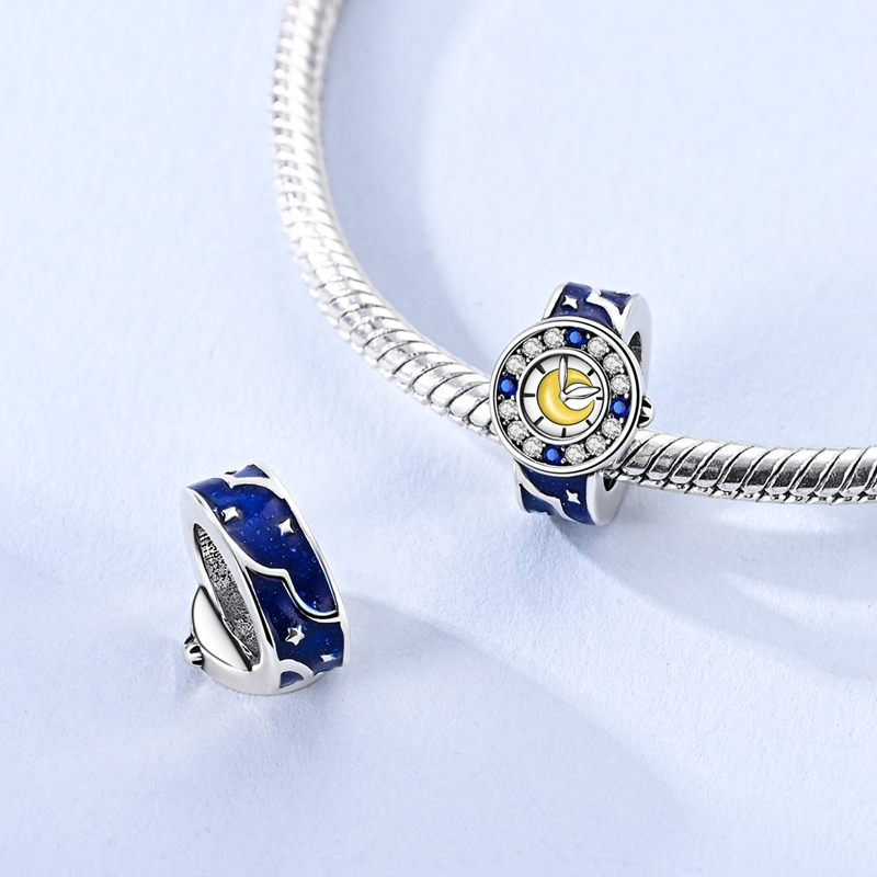 925 Sterling Silver Star Moon  - Jewelry Watches Silver 리뷰 및 가격
