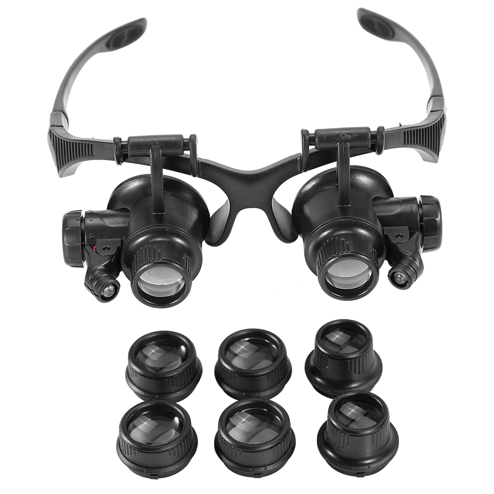 Headband Magnifier Head Loupe  - Jewelry Eyewear Watches & Accessories 리뷰 및 가격