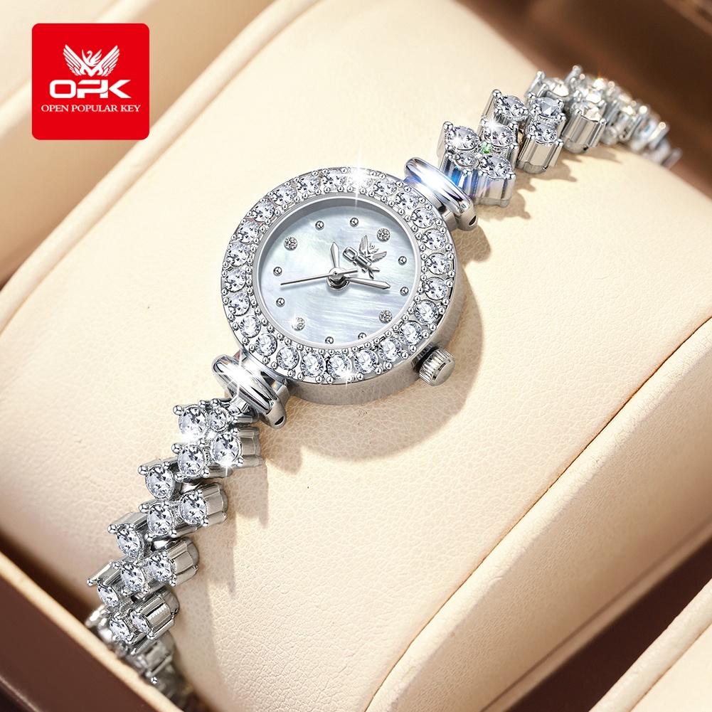 OPK 6057 Full Diamond Quartz W - Jewelry Diamond Watches 리뷰 및 가격