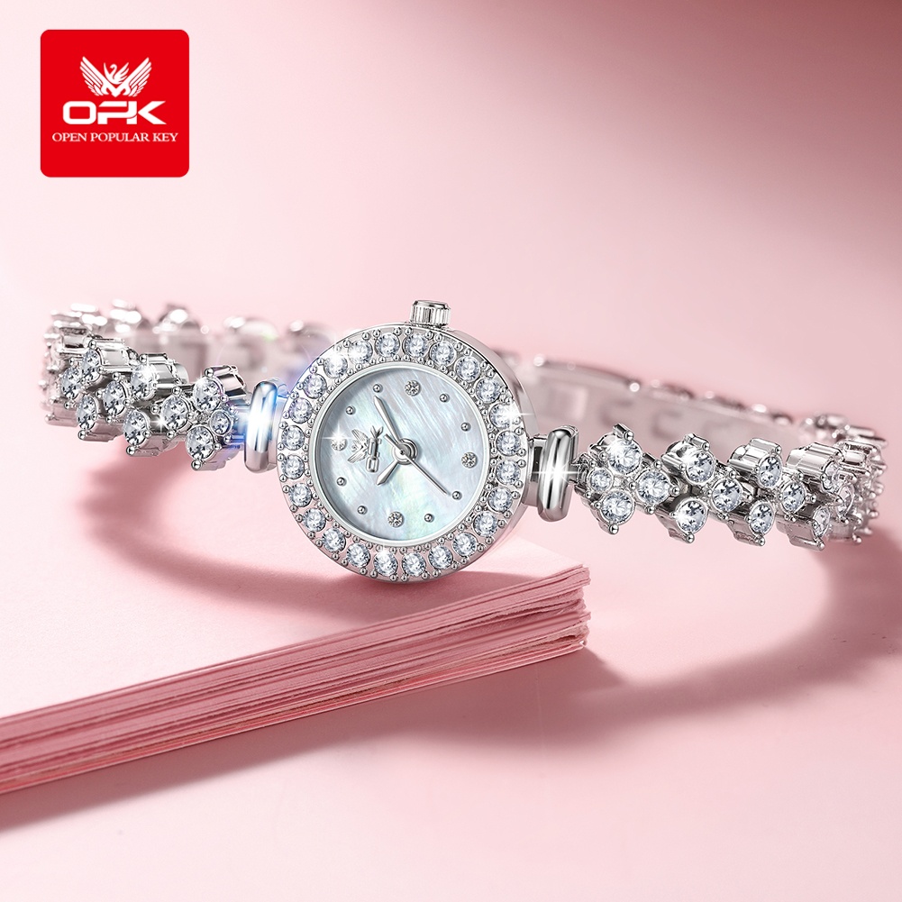 OPK 6057 Full Diamond Quartz W - Jewelry Diamond Watches 리뷰 및 가격