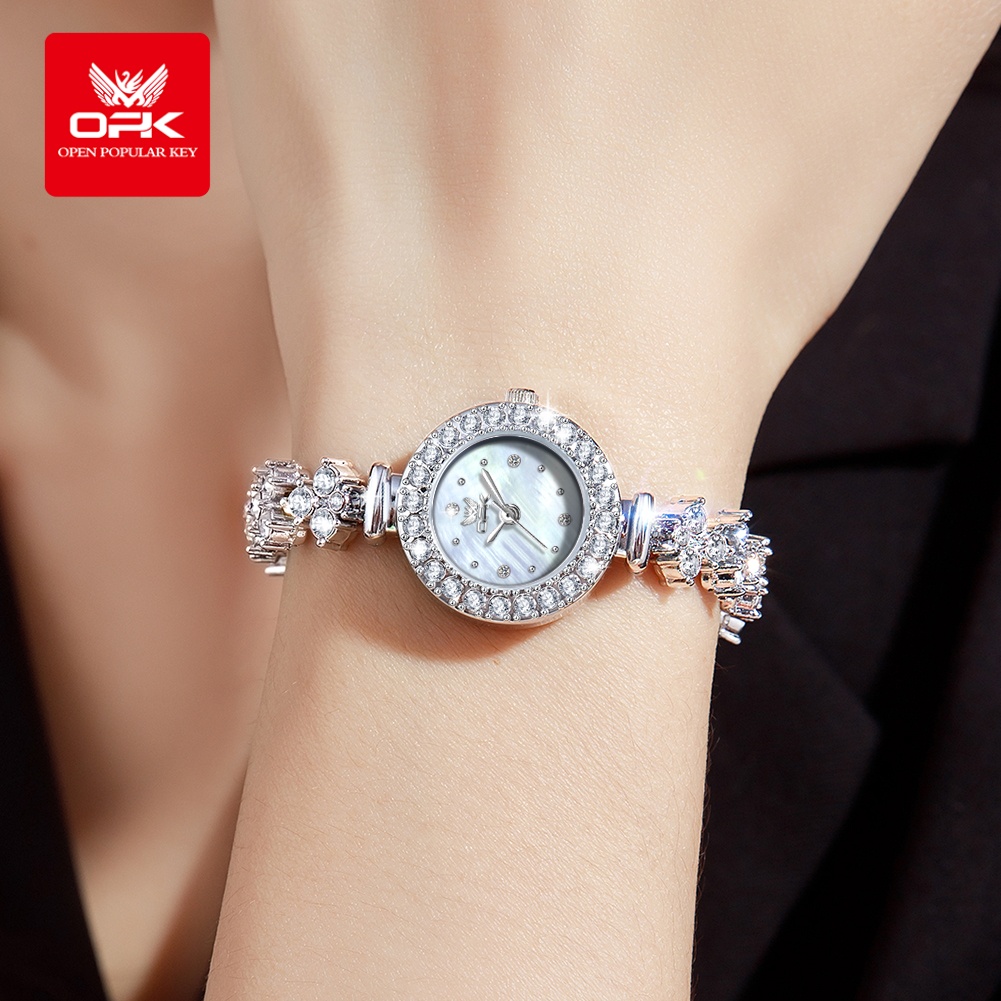 OPK 6057 Full Diamond Quartz W - Jewelry Diamond Watches 리뷰 및 가격