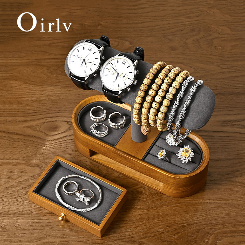 Oirlv Solid Wood Watch Organiz - Jewelry Stand Watches 리뷰 및 가격