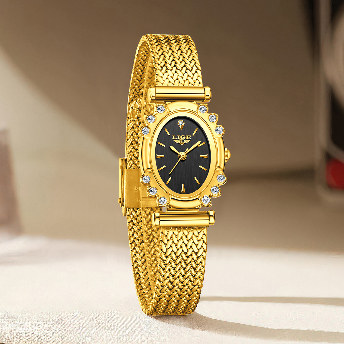LIGE Elegant Quartz Watches fo - Jewelry Diamond Watches 리뷰 및 가격