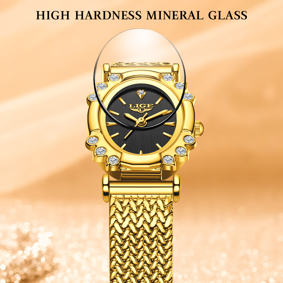 LIGE Elegant Quartz Watches fo - Jewelry Diamond Watches 리뷰 및 가격