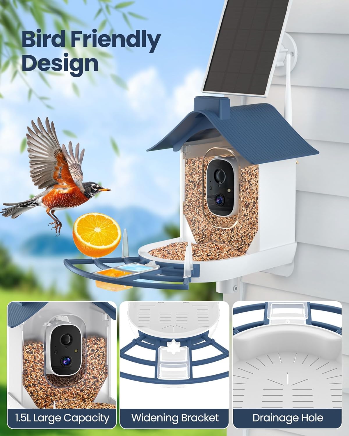 Smart Bird Feeder with Camera, - Watches & Jewelry Lvmh 리뷰 및 가격