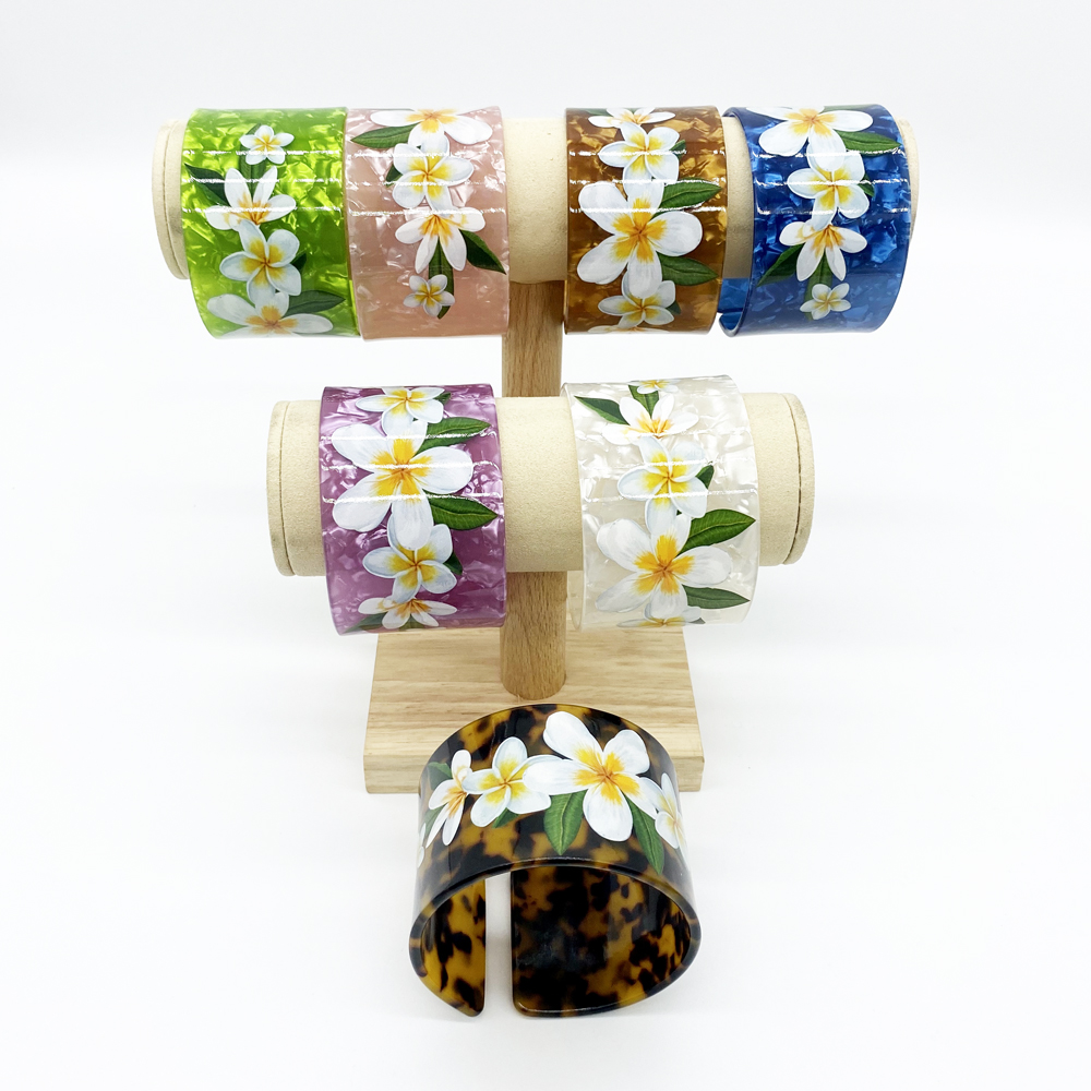 Flower Women Girl's Cuff Brace - Pacific Jewelry & Watches Los Angeles 리뷰 및 가격