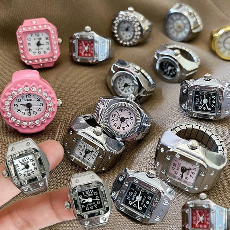 Hot Selling Finger Watch Ring  - Vintage Jewelry Watches Women 리뷰 및 가격