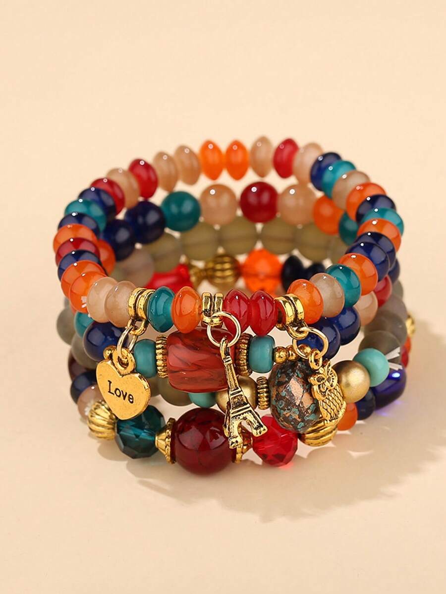 1 Set Of 4pcs Boho Style Decor - Jewelry & Watches Spółka Z Ograniczoną Odpowiedzialnością 리뷰 및 가격