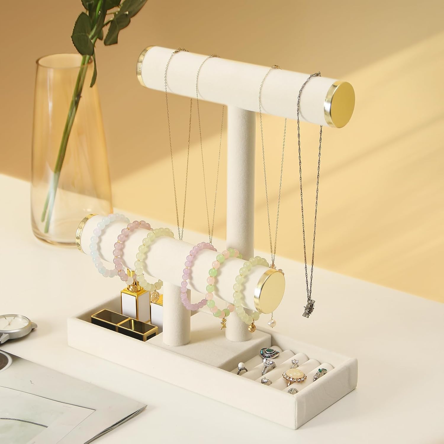Jewelry Holder Stand, 2 Tier N - Jewelry Stand Watches 리뷰 및 가격