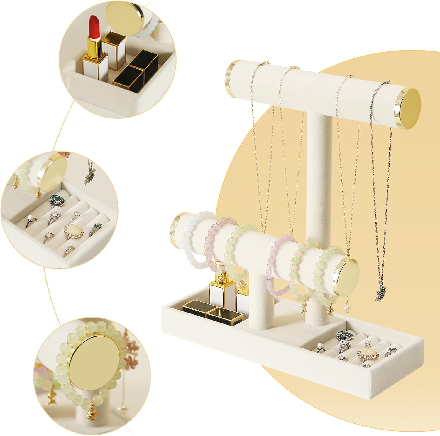 Jewelry Holder Stand, 2 Tier N - Jewelry Stand Watches 리뷰 및 가격