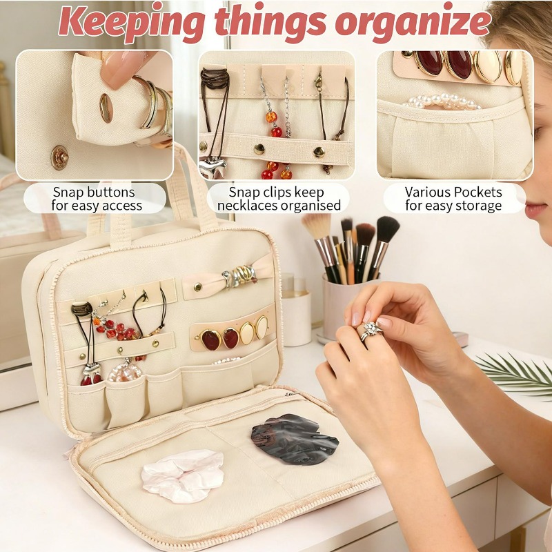 Travel Hanging Toiletry Bag Je - Jewelry & Watches Spółka Z Ograniczoną Odpowiedzialnością 리뷰 및 가격