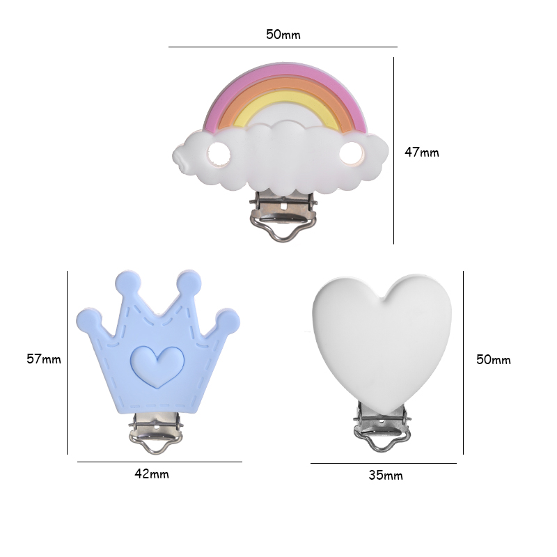 1Pc Baby Silicone Pacifer Clip - Pacific Jewelry & Watches Los Angeles 리뷰 및 가격