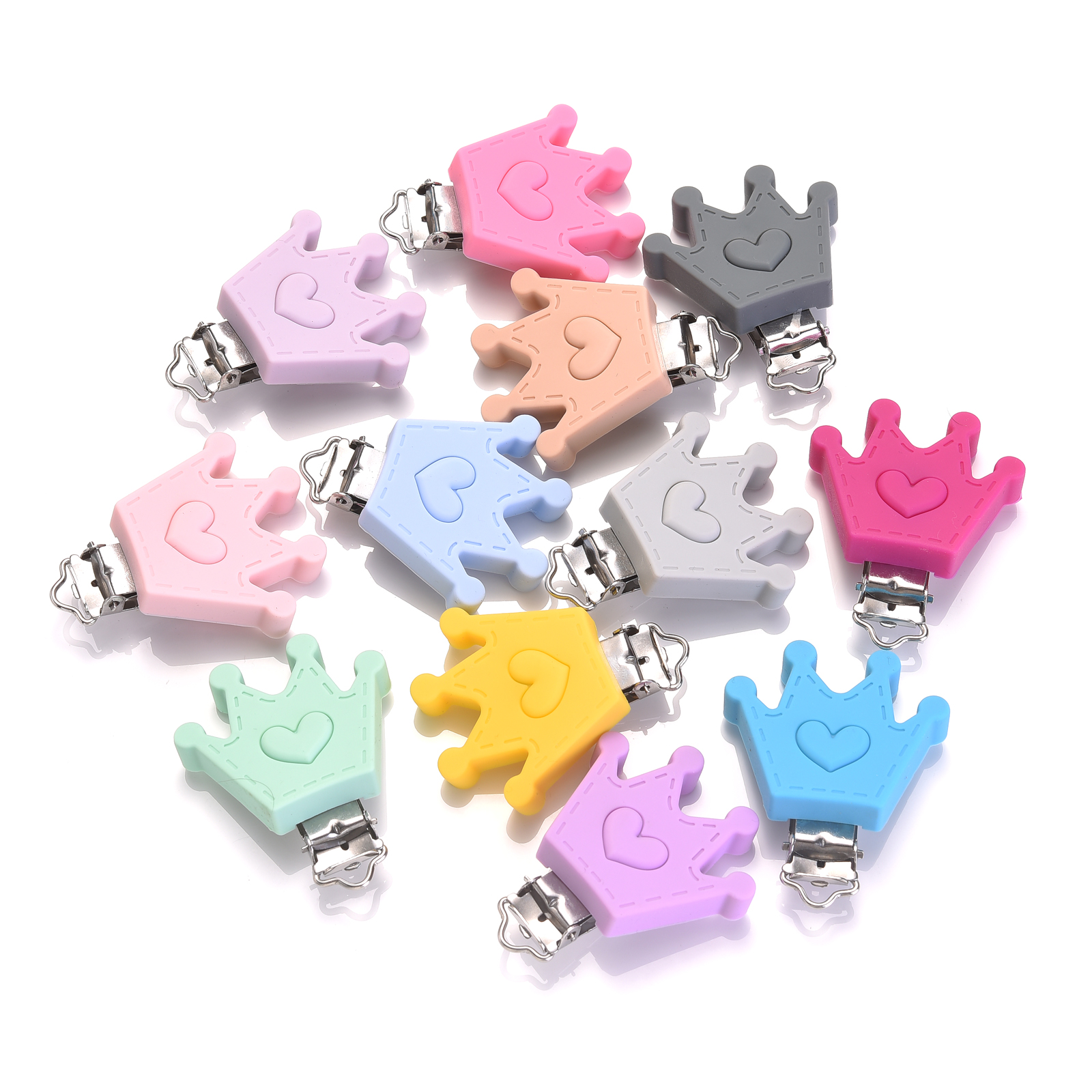 1Pc Baby Silicone Pacifer Clip - Pacific Jewelry & Watches Los Angeles 리뷰 및 가격