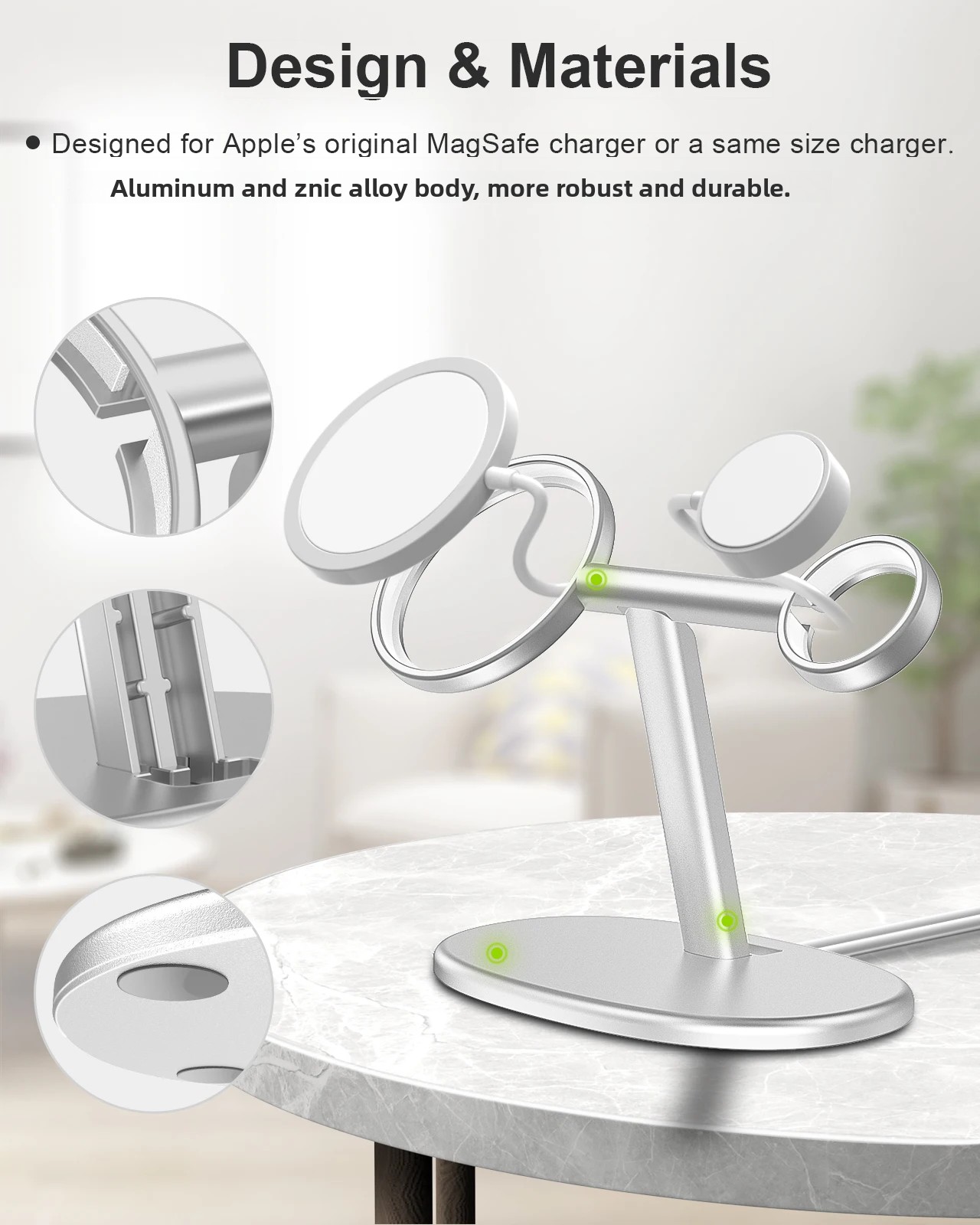 EWA 2-in-1 Desktop Phone Stand - Watches & Jewelry Lvmh 리뷰 및 가격