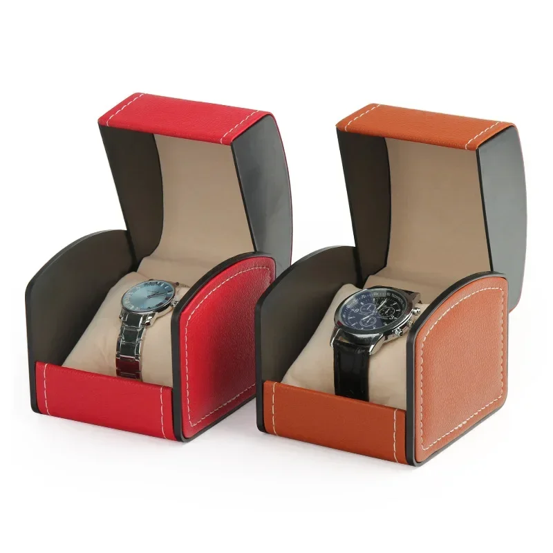 Portable Watch Box PU Leather  - Vintage Jewelry Watches Women 리뷰 및 가격