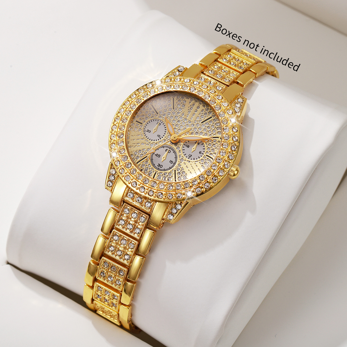 Fashion Decorative Three-eyes  - Jewelry Diamond Watches 리뷰 및 가격