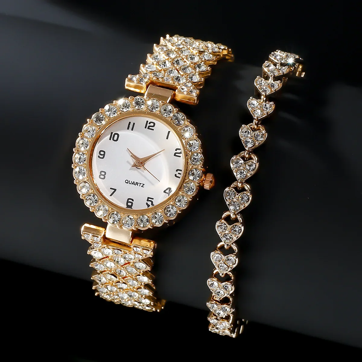 1pcs/2pcs Luxury Fashion Women - Jewelry Watches Silver 리뷰 및 가격