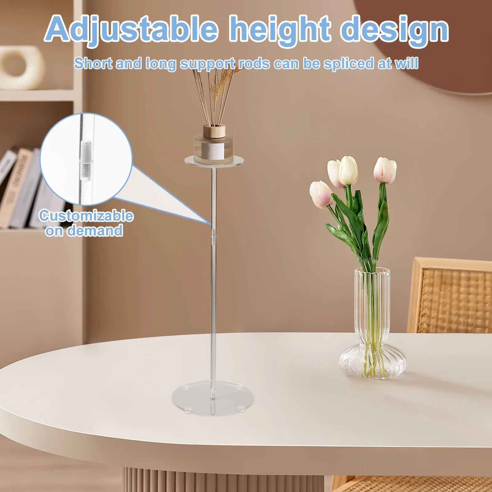 2Pcs Adjustable Acrylic Hat St - Jewelry Stand Watches 리뷰 및 가격