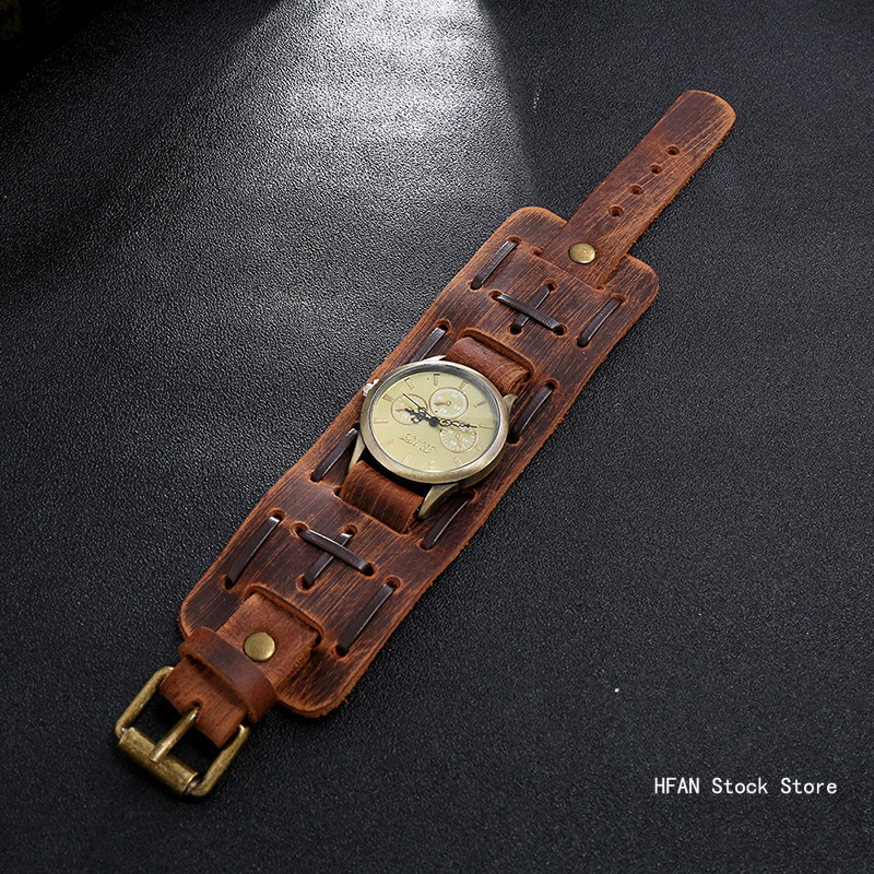 Pop Punk Retro Vintage Belt St - Vintage Jewelry Watches Women 리뷰 및 가격
