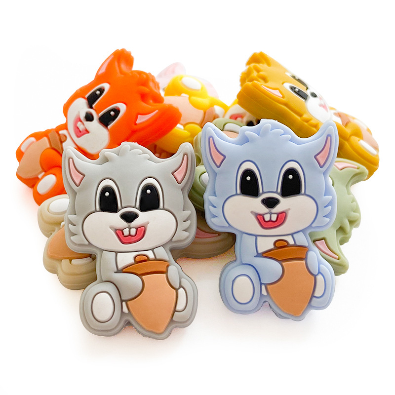 10pcs New Silicone Beads Carto - Pacific Jewelry & Watches Los Angeles 리뷰 및 가격