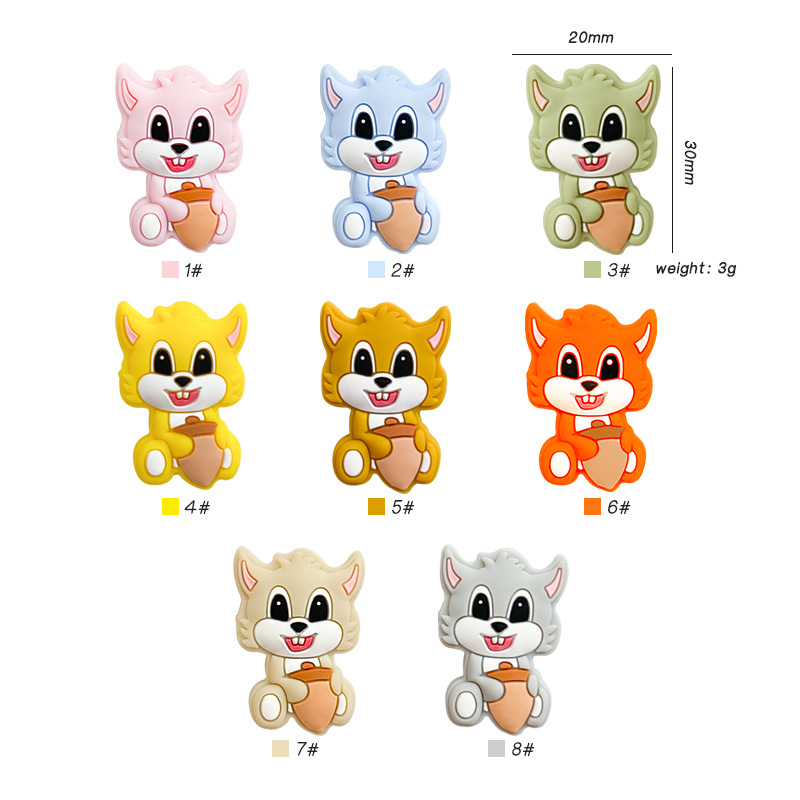 10pcs New Silicone Beads Carto - Pacific Jewelry & Watches Los Angeles 리뷰 및 가격