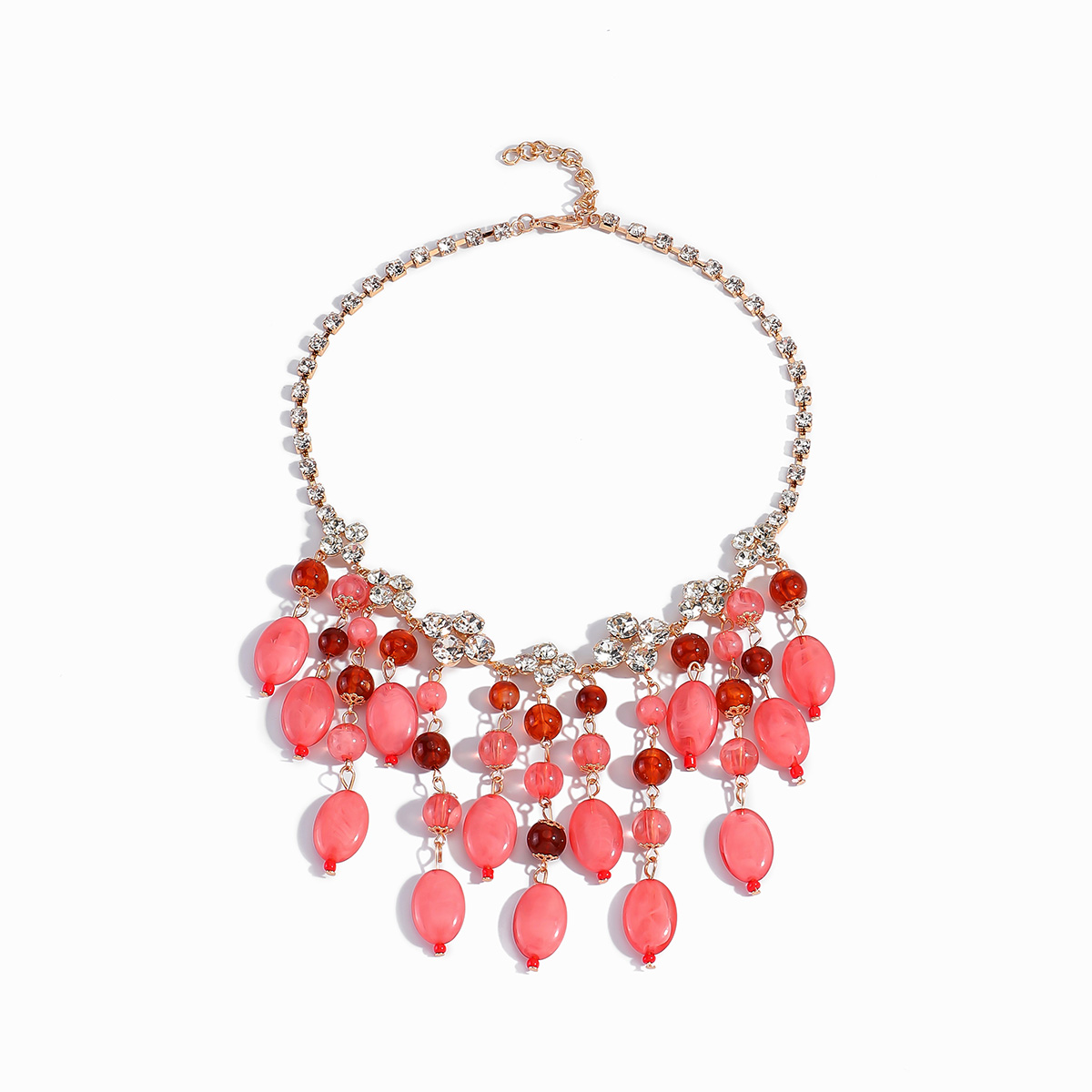 Trendy Pink Red Teardrop Beade - Jewelry & Watches Spółka Z Ograniczoną Odpowiedzialnością 리뷰 및 가격