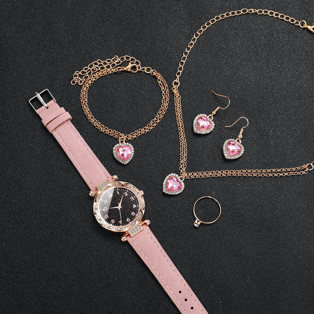 6 Pcs/set Fashion Starry Sky W - Jewelry Diamond Watches 리뷰 및 가격