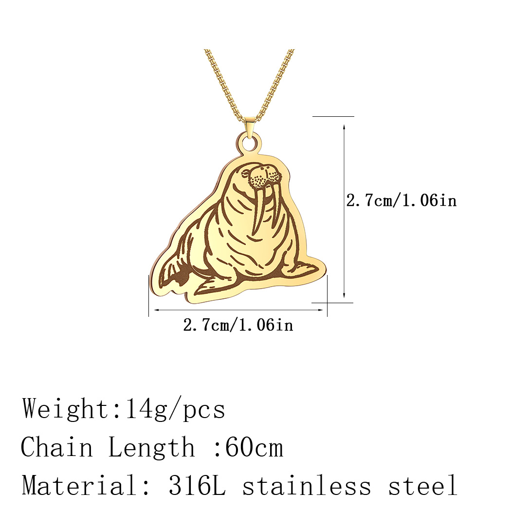 Kinitial Chubby Pacific Walrus - Pacific Jewelry & Watches Los Angeles 리뷰 및 가격