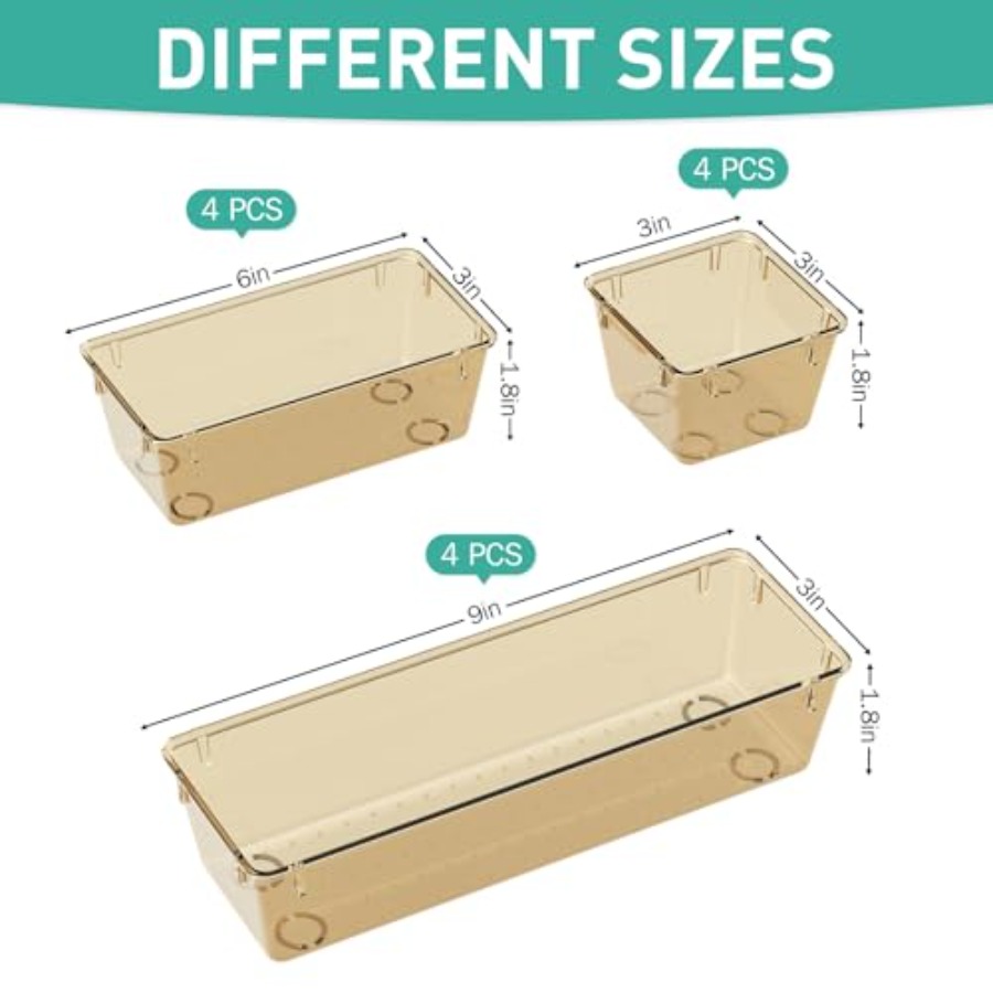 6 Pack Drawer Organizer Set, A - Jewelry & Watches Spółka Z Ograniczoną Odpowiedzialnością 리뷰 및 가격